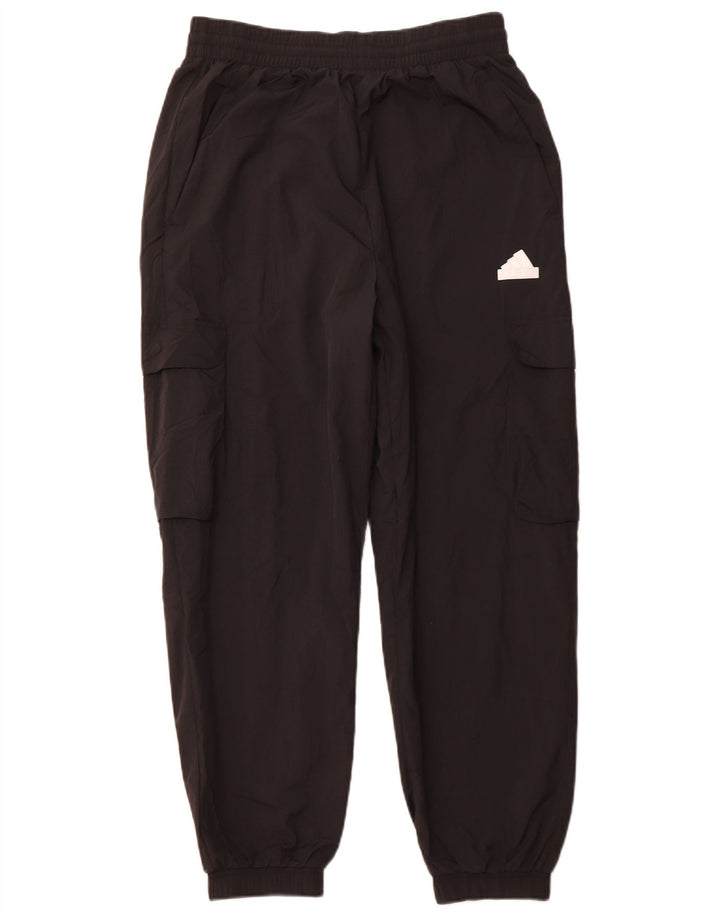 Γυναικεία αθλητική φόρμα ADIDAS Cargo Παντελόνι Joggers UK 14 Medium Black