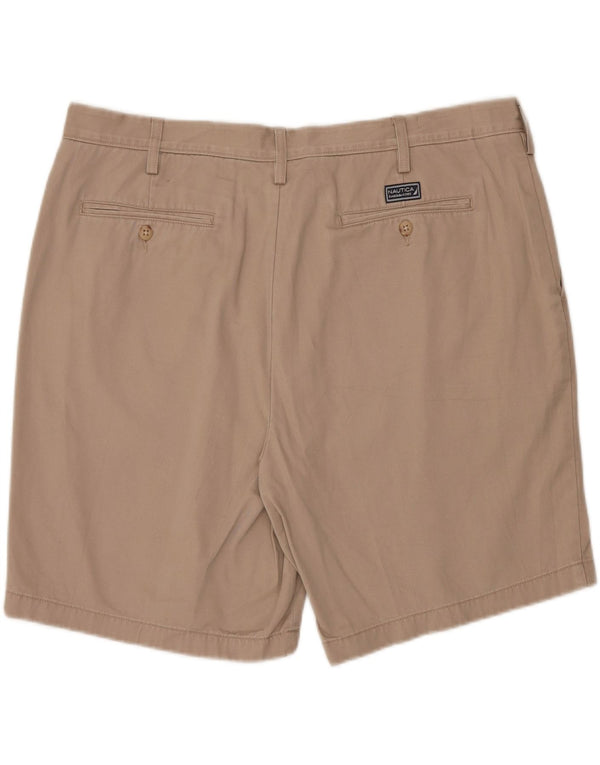 NAUTICA Ανδρικό σορτς Chino W40 XL Μπεζ βαμβακερό