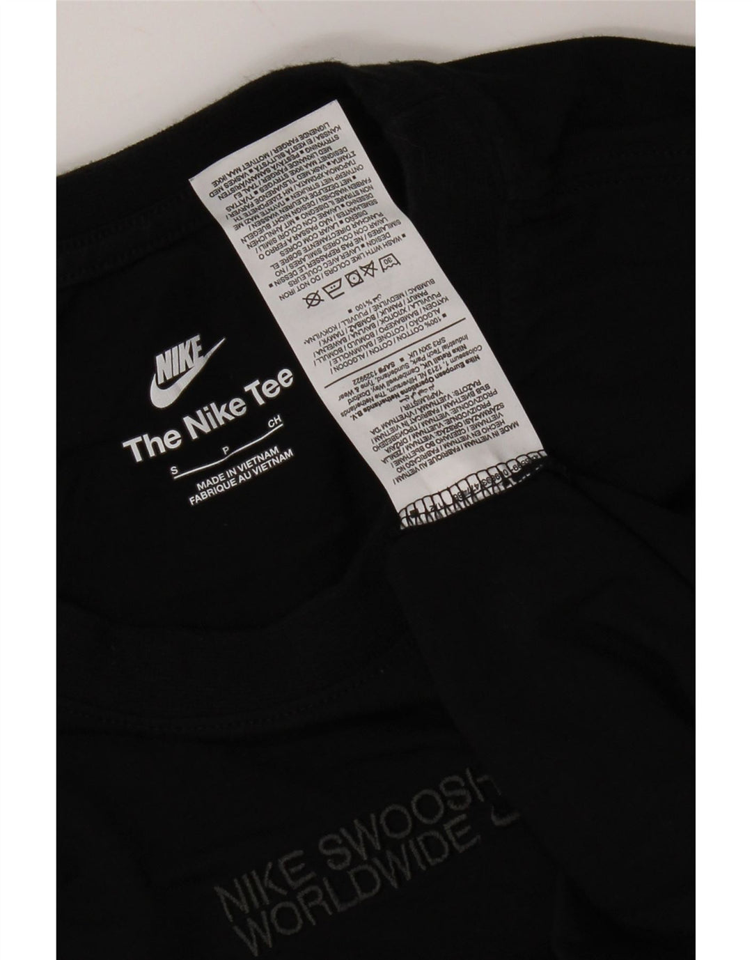 Ανδρικό γραφικό τοπ Nike, μακρυμάνικο, μικρό, βαμβακερό