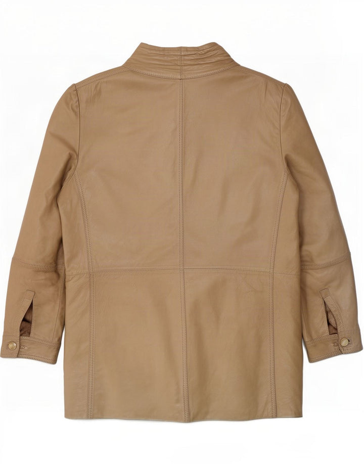 Vintage Γυναικείο Shearling Jacket UK 14 Medium Khaki