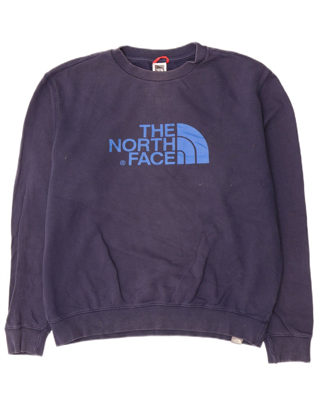 Ανδρικό φούτερ με κανονική εφαρμογή North Face, γραφικό, μεγάλο μπλε ναυτικό