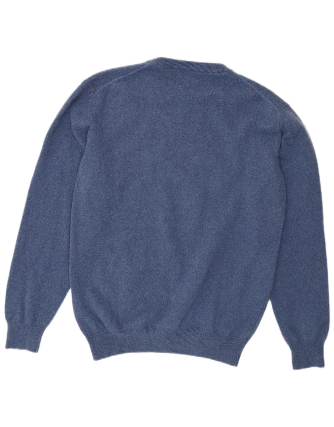 Πουλόβερ GANT Boys Crew Neck Jumper 15-16 Years Large Navy Blue Lambswool