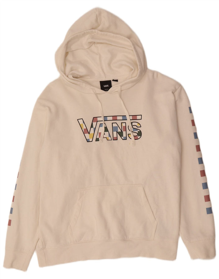 Ανδρικό Vans Graphic Hoodie Jumper Μεσαίο λευκό βαμβακερό