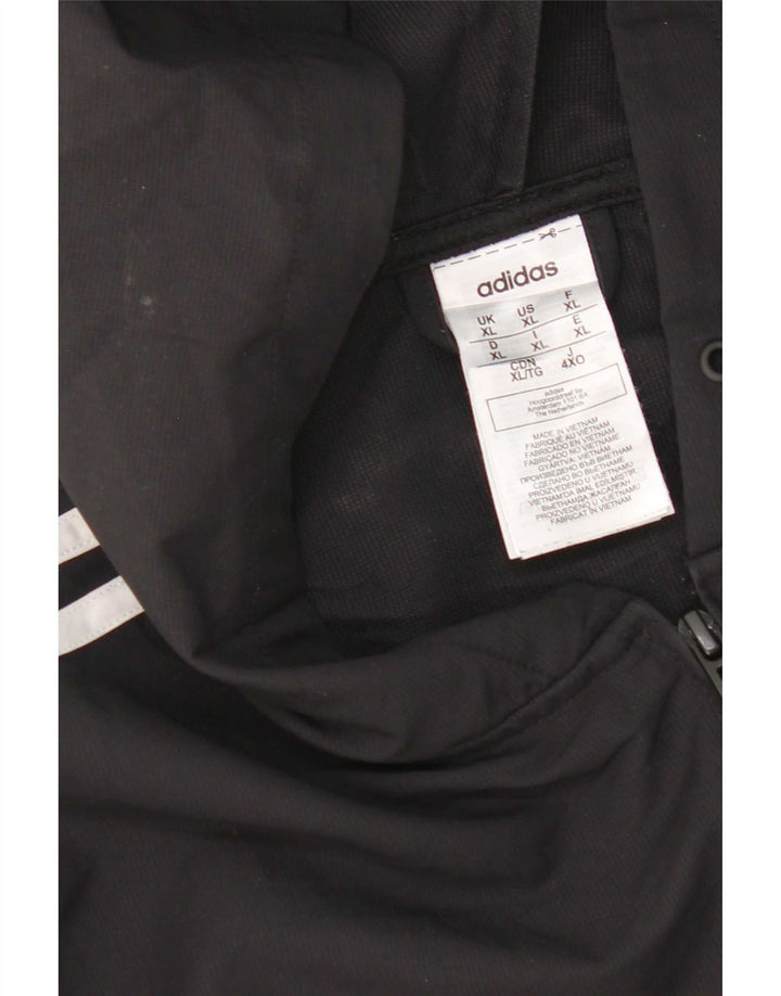 Ανδρική φόρμα με κουκούλα Adidas Top Jacket XL Μαύρο πολυεστέρα