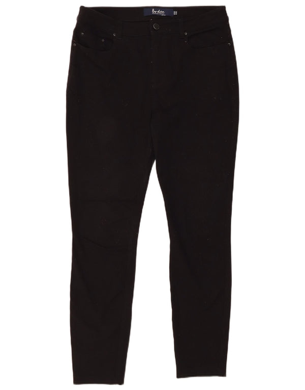 BODEN Γυναικείο ψηλόμεσο Skinny τζιν UK 12 Medium W30 L28 Black Viscose