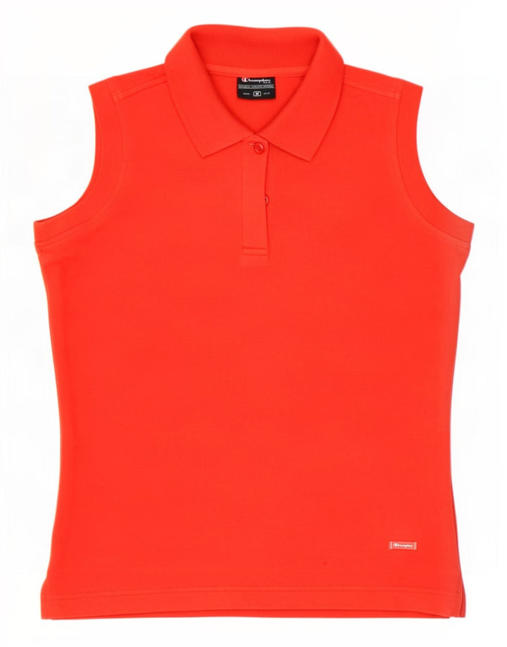 Champion γυναικείο μπλουζάκι πόλο UK 12 Medium Red