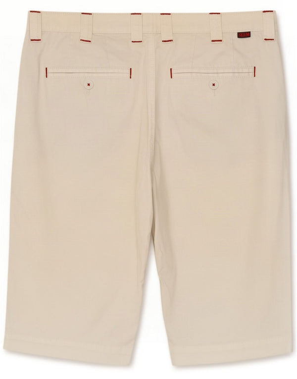 Slam Γυναικείο σορτς Chino IT 46 Large W32 Λευκό βαμβακερό
