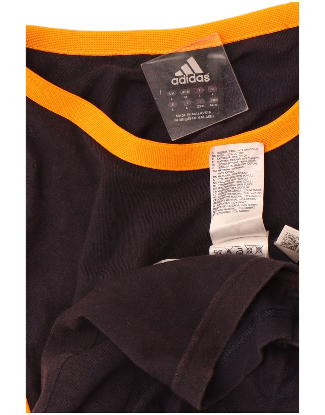 Ανδρικό γραφικό γιλέκο ADIDAS Top Large Navy Blue Cotton Sports