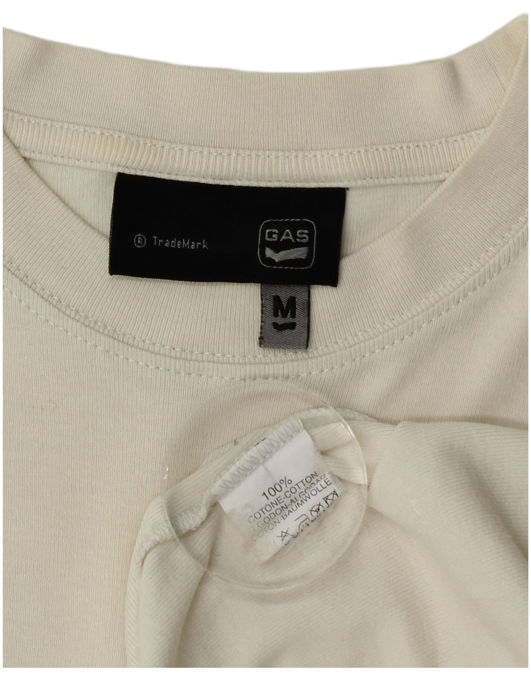 Γυναικείο μπλουζάκι Gas Top UK 12 μεσαίο λευκό βαμβακερό