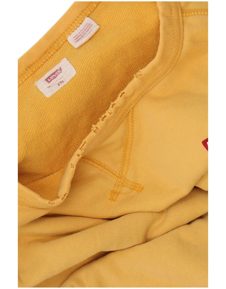 Γυναικείο φούτερ Levi's Oversized Jumper UK 20 2XL κίτρινο βαμβακερό