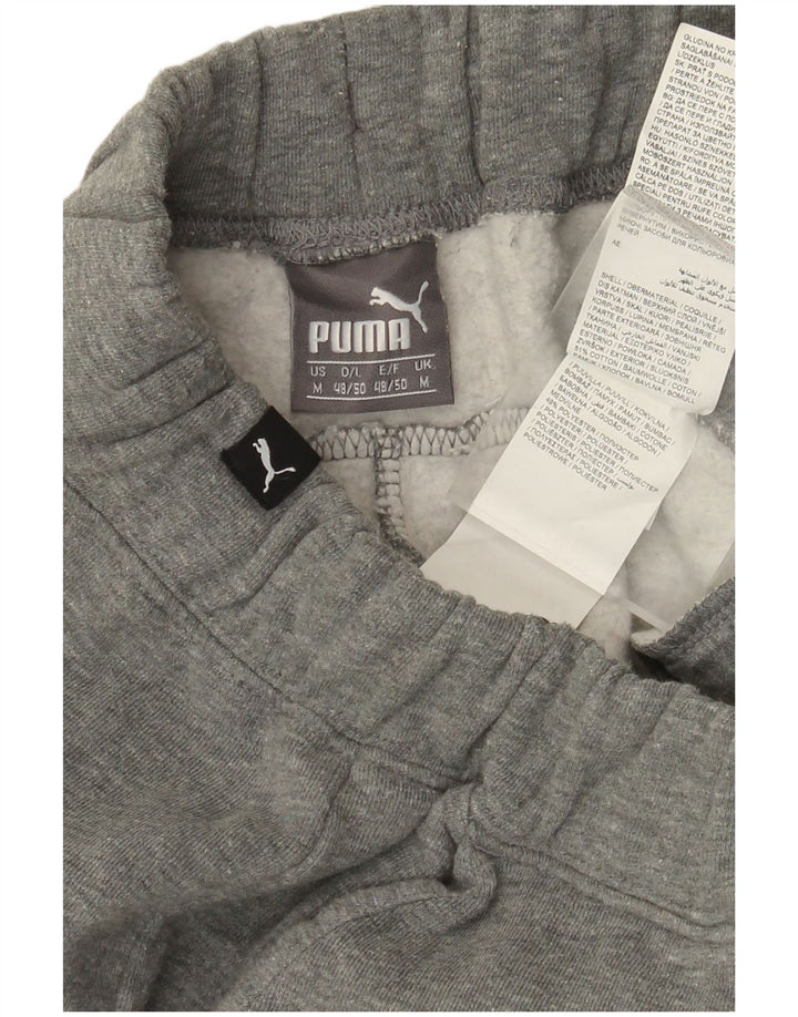 Ανδρική αθλητική φόρμα Puma Graphic Παντελόνι Joggers Μεσαίο Γκρι Βαμβακερό