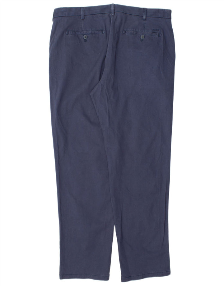 Ανδρικό ίσιο παντελόνι Chino IZOD W36 L32 Navy Blue Cotton