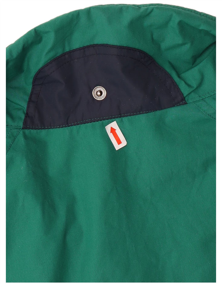 Vintage Ανδρικό Μπουφάν Windbreaker UK 42 XL Green Polyester