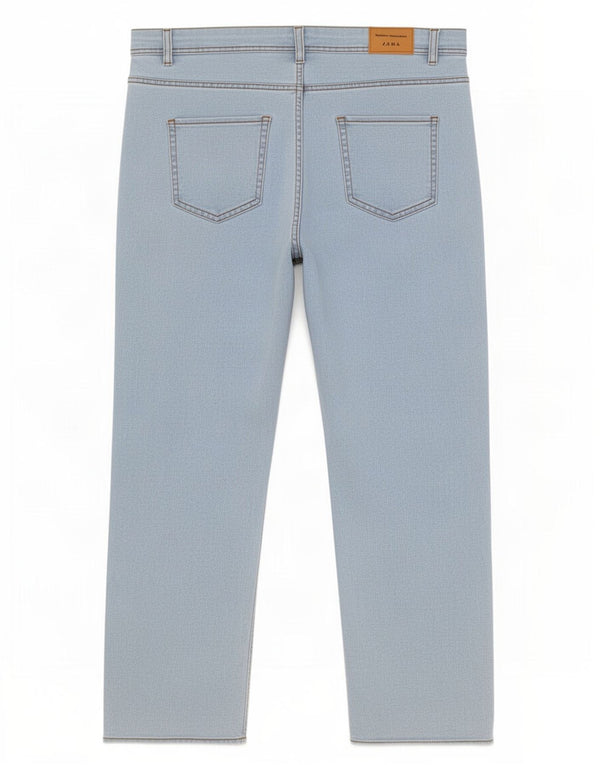 Zara Γυναικείο Straight Jeans EU 50 3XL W40 L28 Blue