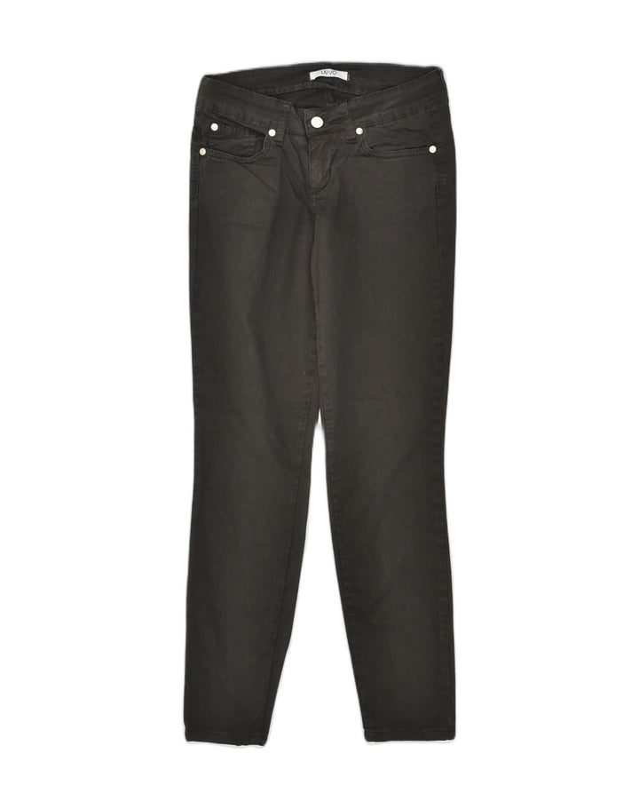LIU JO Womens Slim Jeans  W27 L28 Black Cotton | Vintage Liu Jo | Thrift | Second-Hand Liu Jo | Used Clothing | Messina Hembry 