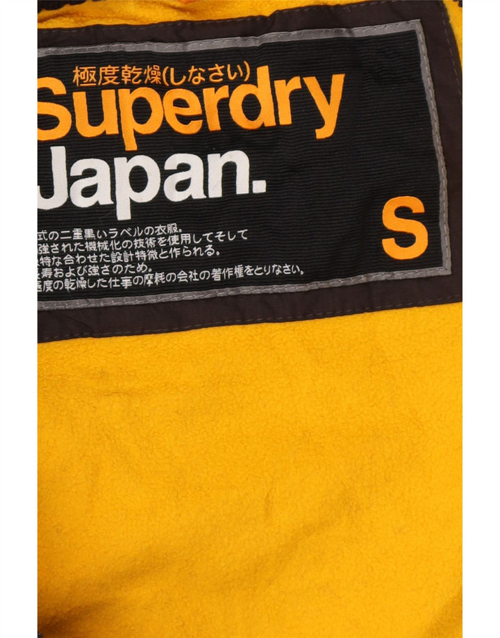 Superdry Ανδρικό Windcheater Graphic Windbreaker Jacket UK 36 Small Black