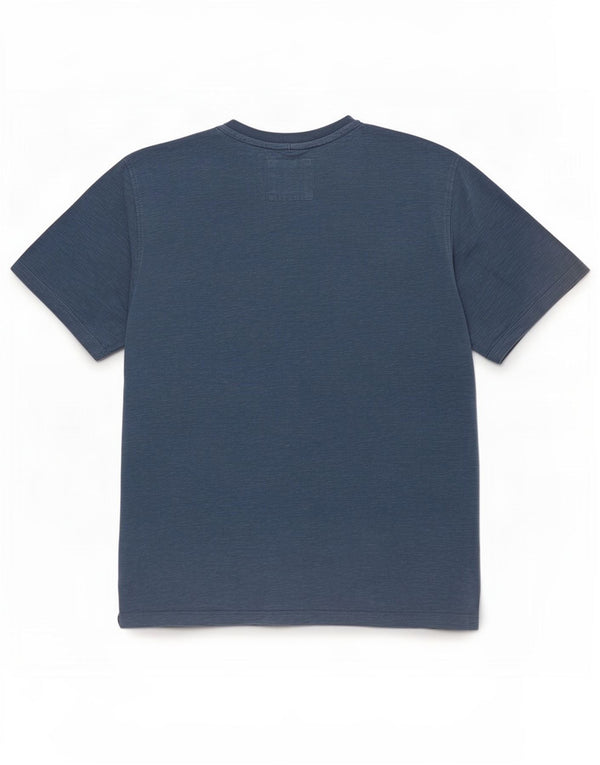 Ανδρικό T-Shirt Fat Face Top XL Blue Flecked Cotton