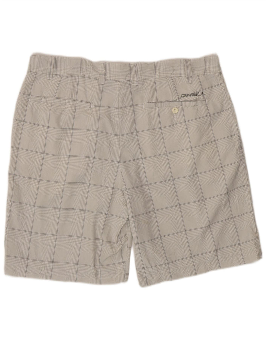 Ανδρικό σορτς Chino O'Neill W38 XL Grey Check Polyester