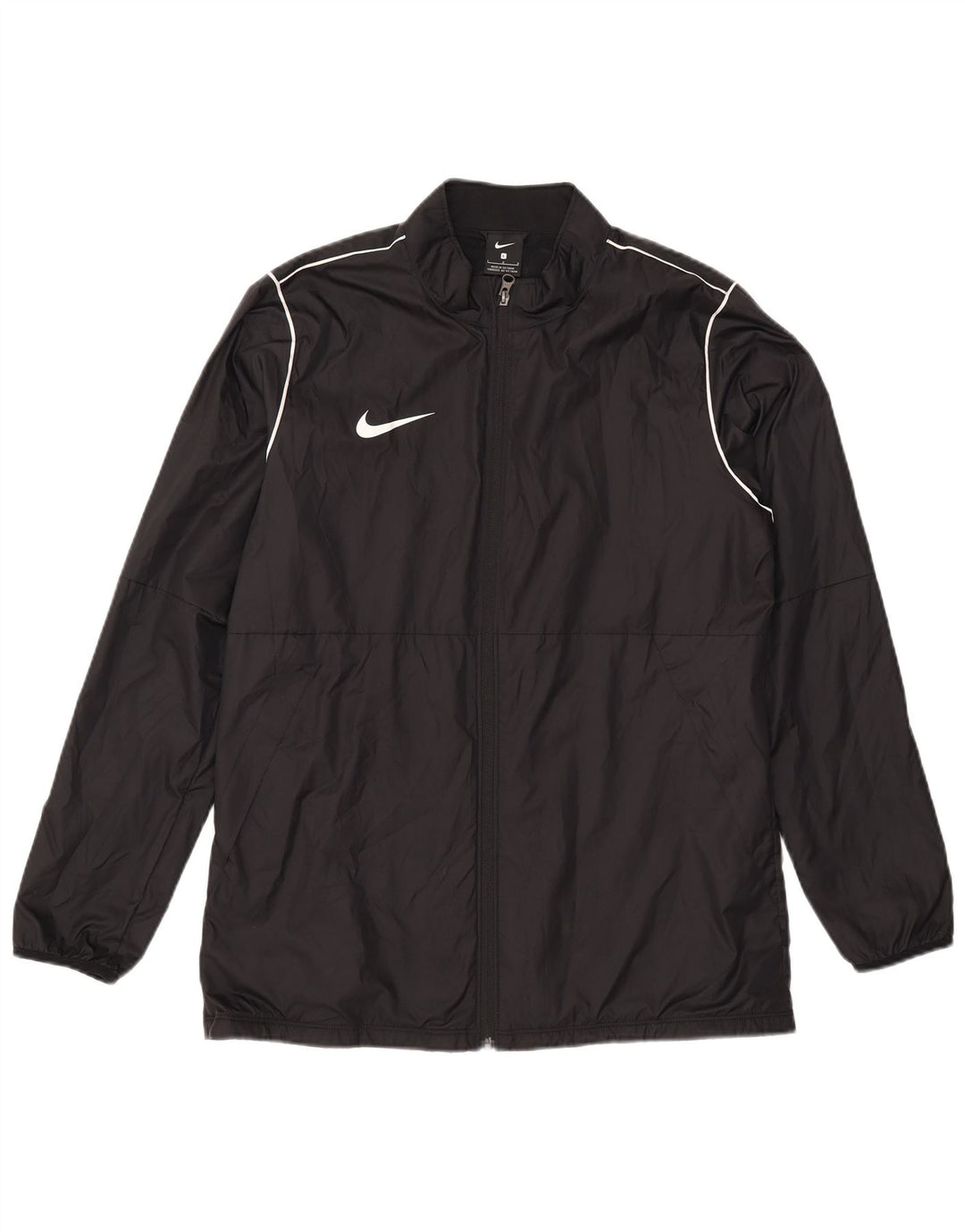 Nike Ανδρικό μπουφάν βροχής UK 40 μεγάλο μαύρο πολυεστέρα