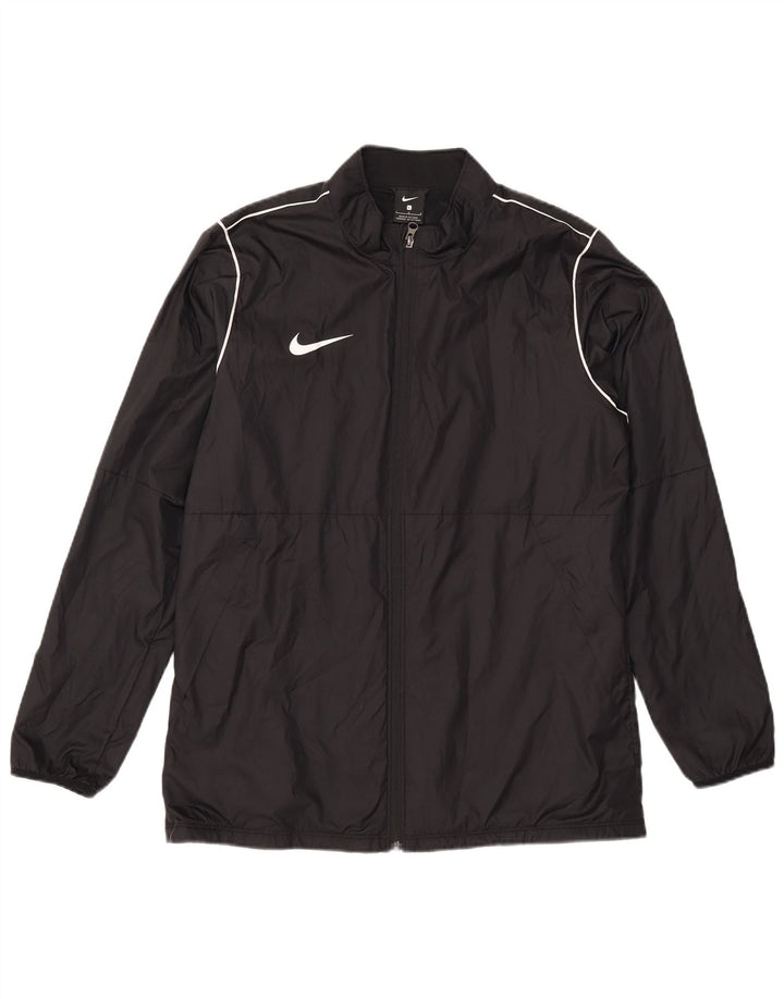 Nike Ανδρικό μπουφάν βροχής UK 40 μεγάλο μαύρο πολυεστέρα