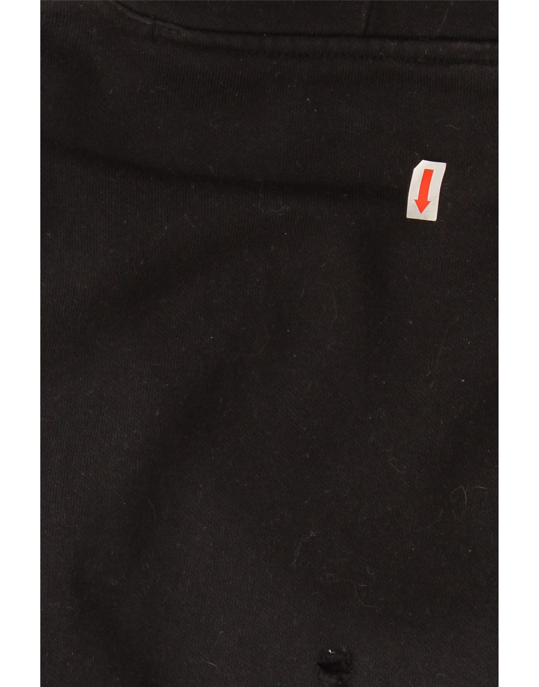 CHAMPION Mens Graphic Hoodie Jumper Medium Black Cotton Vintage Champion and Second-Hand Champion from Messina Hembry 