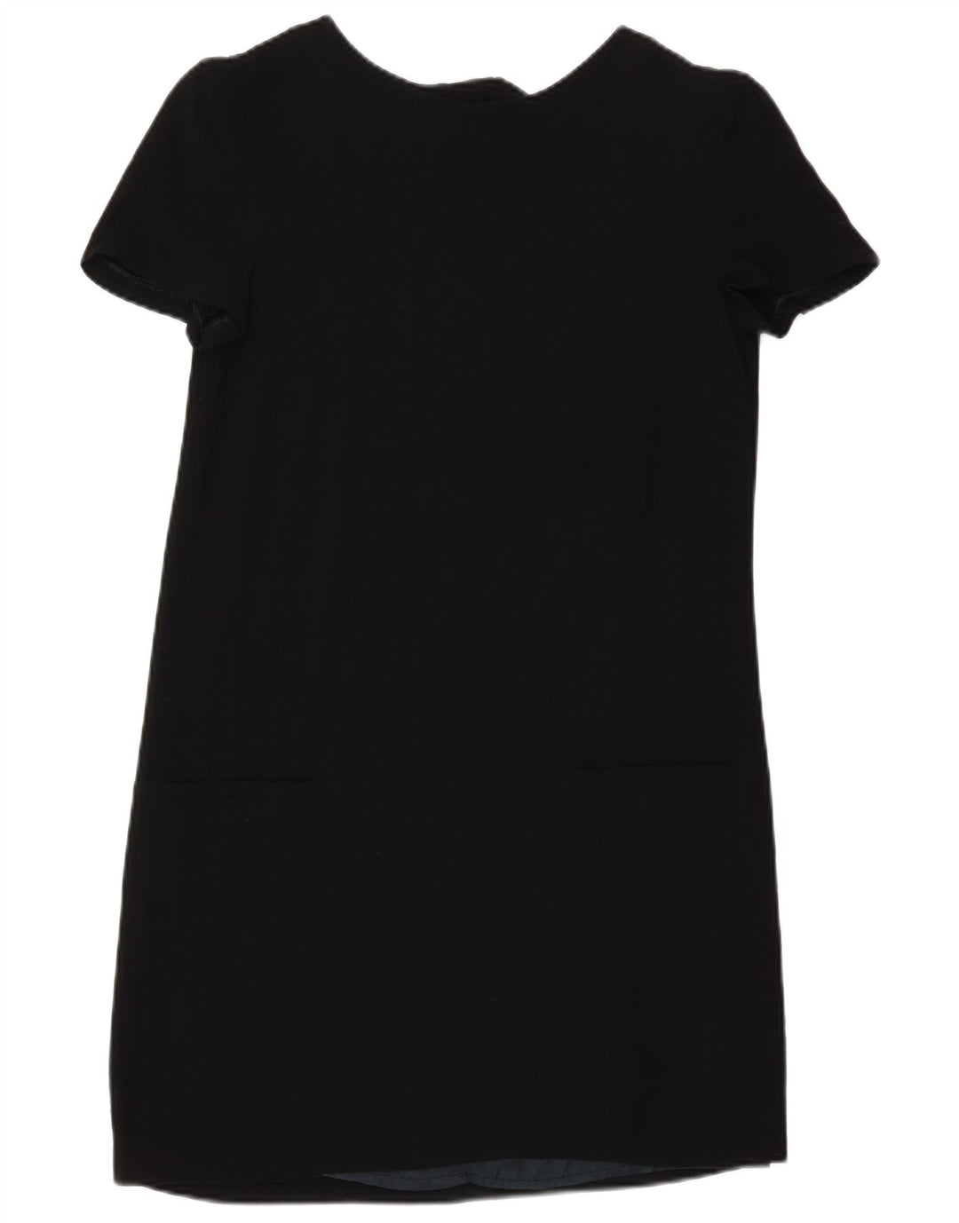 Massimo Dutti Γυναικείο φόρεμα Shift EU 40 Medium Black Viscose