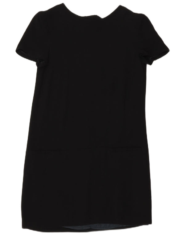Massimo Dutti Γυναικείο φόρεμα Shift EU 40 Medium Black Viscose