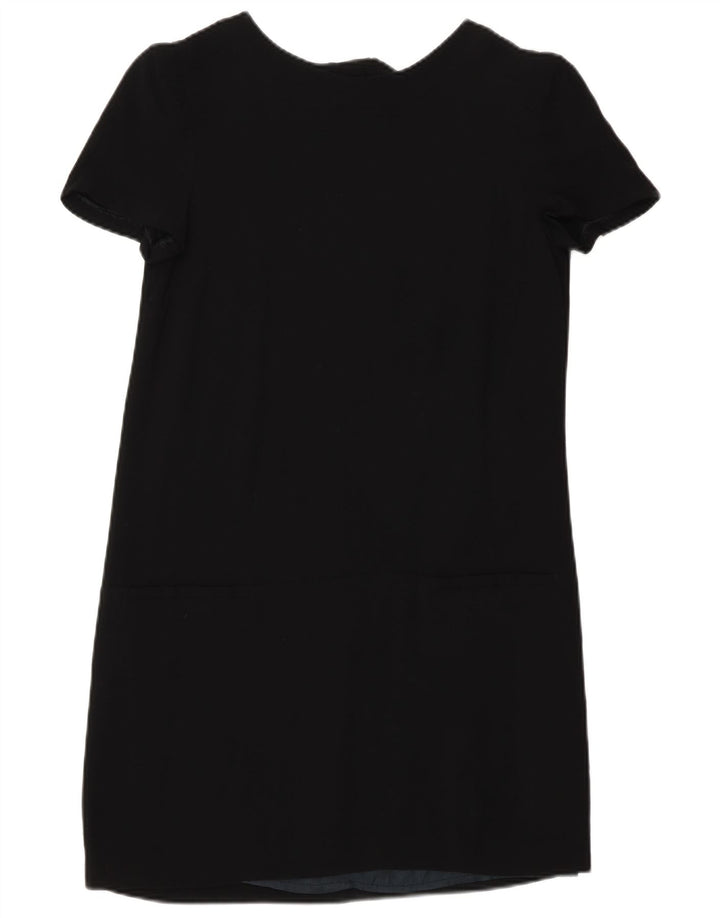 Massimo Dutti Γυναικείο φόρεμα Shift EU 40 Medium Black Viscose