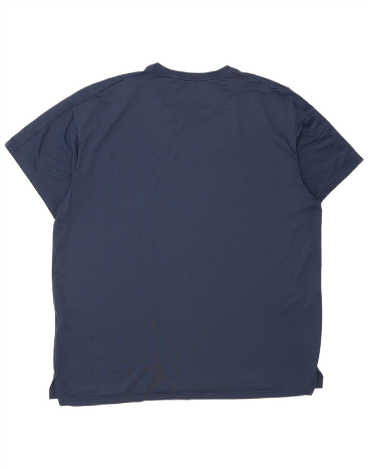 Ανδρικό μπλουζάκι Nike Dri Fit Standard Fit Top XL Navy Blue Polyester