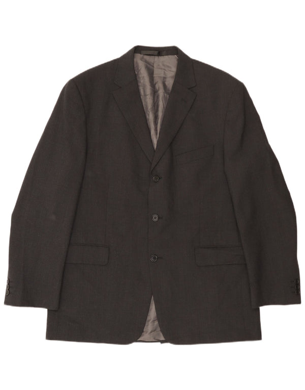 Marks & Spencer Ανδρικό σακάκι blazer UK 42 Large Grey Polyester