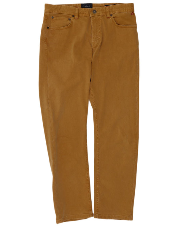 White Stuff Ανδρικό ίσιο casual παντελόνι W32 L30 Καφέ βαμβακερό