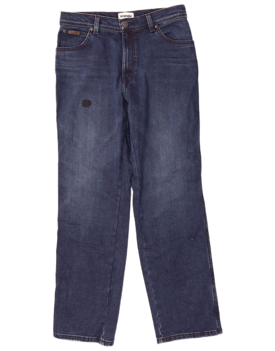 WRANGLER Ανδρικό Texas Straight Jeans W34 L32 Μπλε βαμβακερό