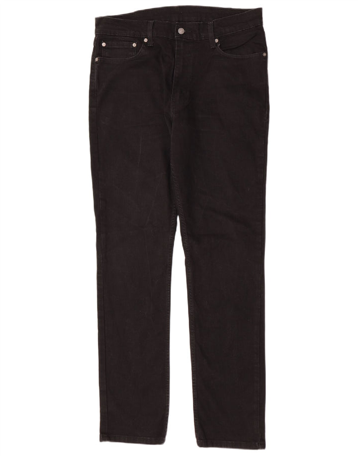 Levi's Mens 511 Slim Jeans W36 L34 Μαύρο βαμβακερό