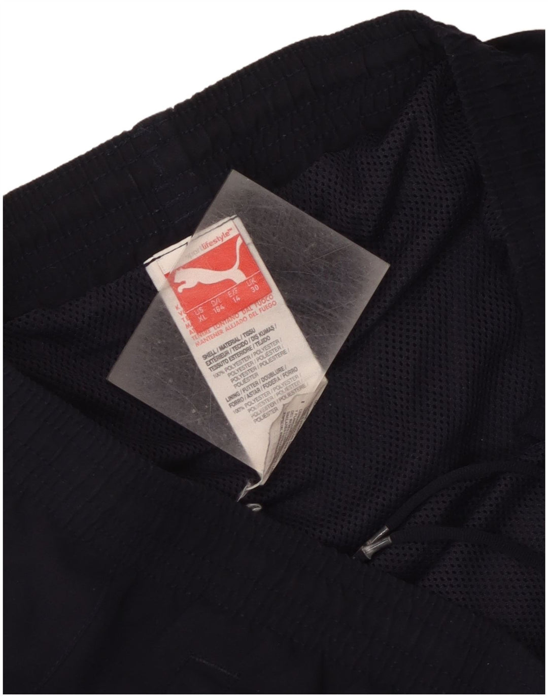 Puma Boys Sport σορτς 13-14 ετών Navy Blue Polyester