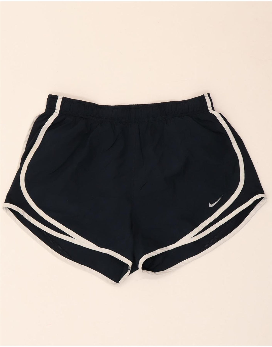 Γυναικείο αθλητικό σορτς NIKE Dri Fit UK 14 Medium Navy Blue Polyester