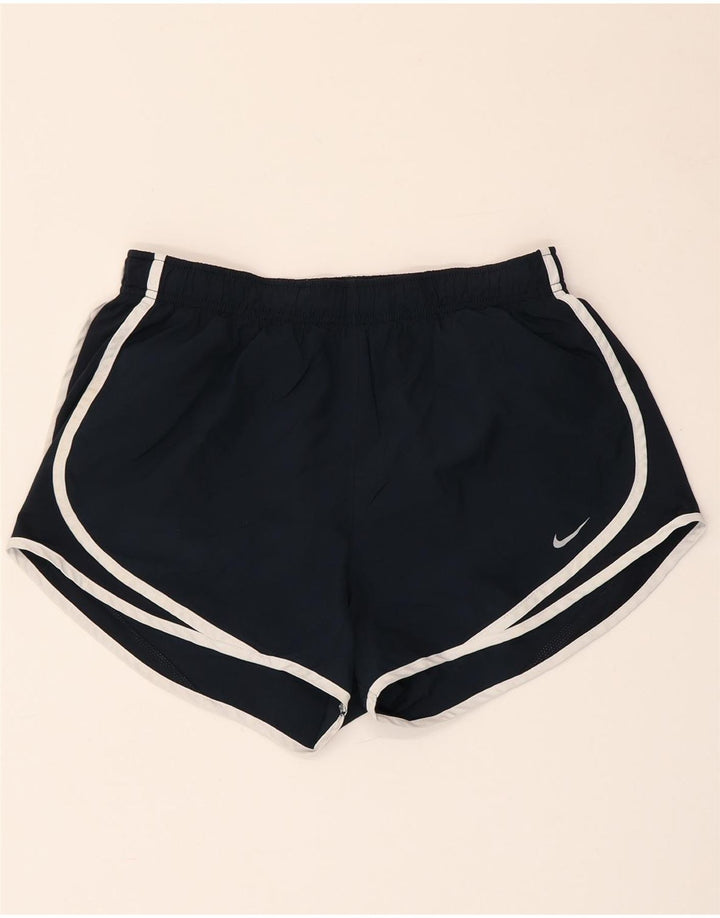 Γυναικείο αθλητικό σορτς NIKE Dri Fit UK 14 Medium Navy Blue Polyester