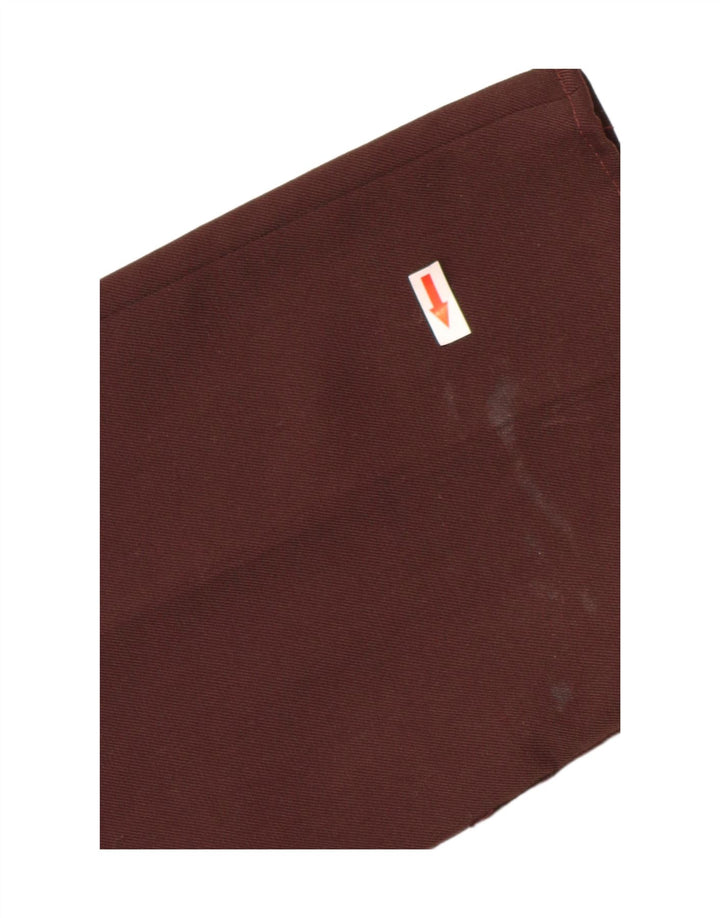 Zara Γυναικείο ίσιο παντελόνι Chino Small W26 L28 Brown Polyester
