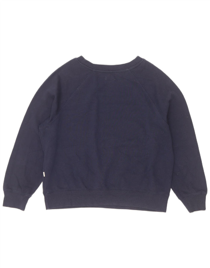 Γυναικείο γραφικό φούτερ Saltrock Jumper UK 12 Medium Navy Blue Cotton