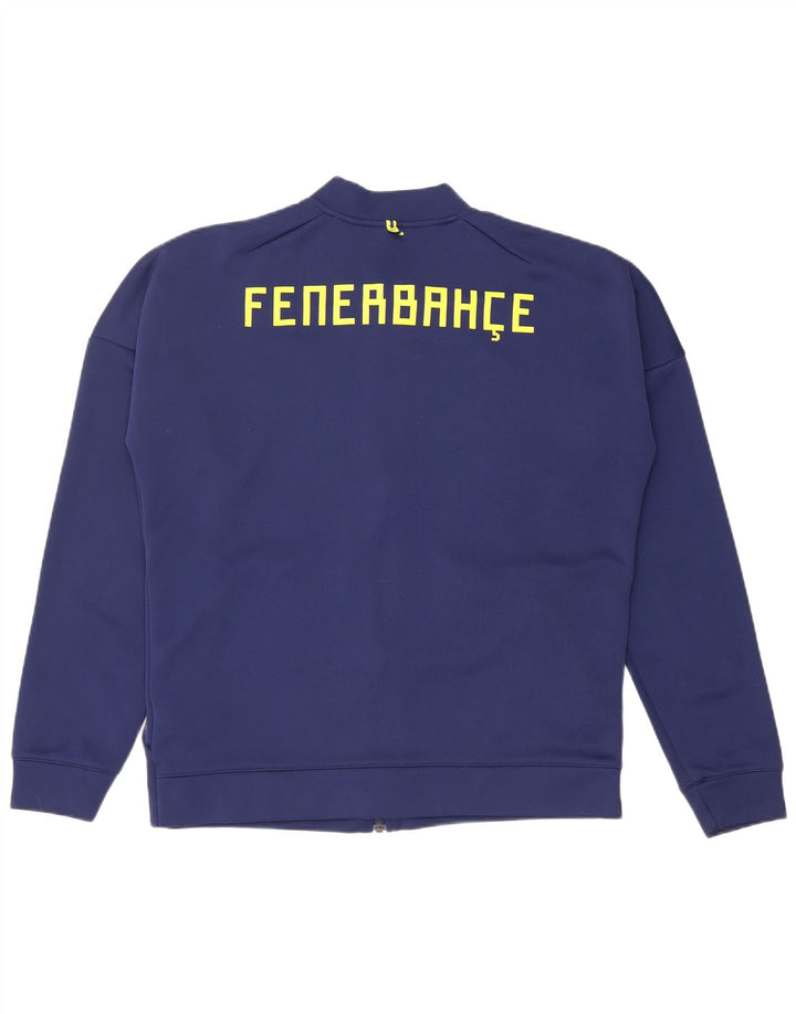 Ανδρική φόρμα γυμναστικής με γραφικά ADIDAS Top Jacket Medium Navy Blue Polyester