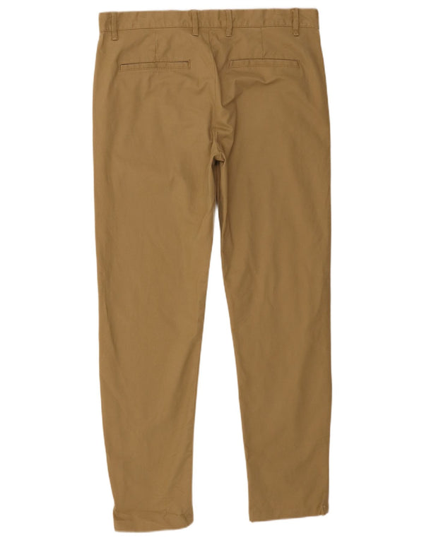 Zara Ανδρικό παντελόνι Chino Slim EU 42 Large W32 L30 Beige