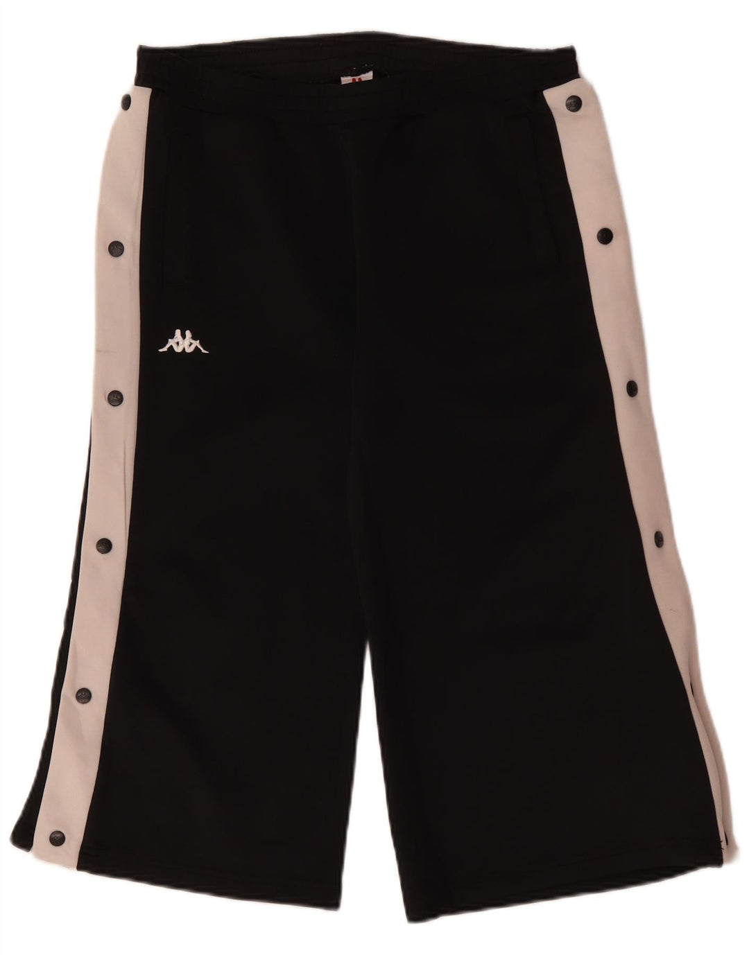KAPPA Γυναικεία φόρμα Capri Παντελόνι UK 16 Large Black Colourblock