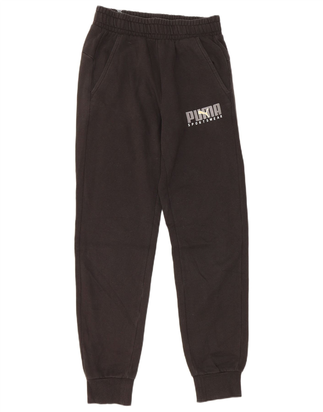 Ανδρική αθλητική φόρμα PUMA Graphic Παντελόνι Joggers XS Μαύρο βαμβακερό