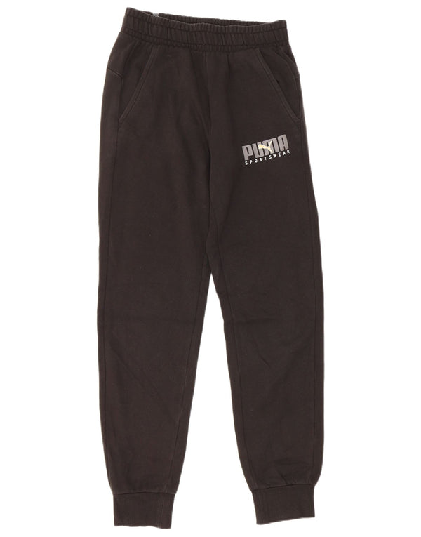 Ανδρική αθλητική φόρμα PUMA Graphic Παντελόνι Joggers XS Μαύρο βαμβακερό