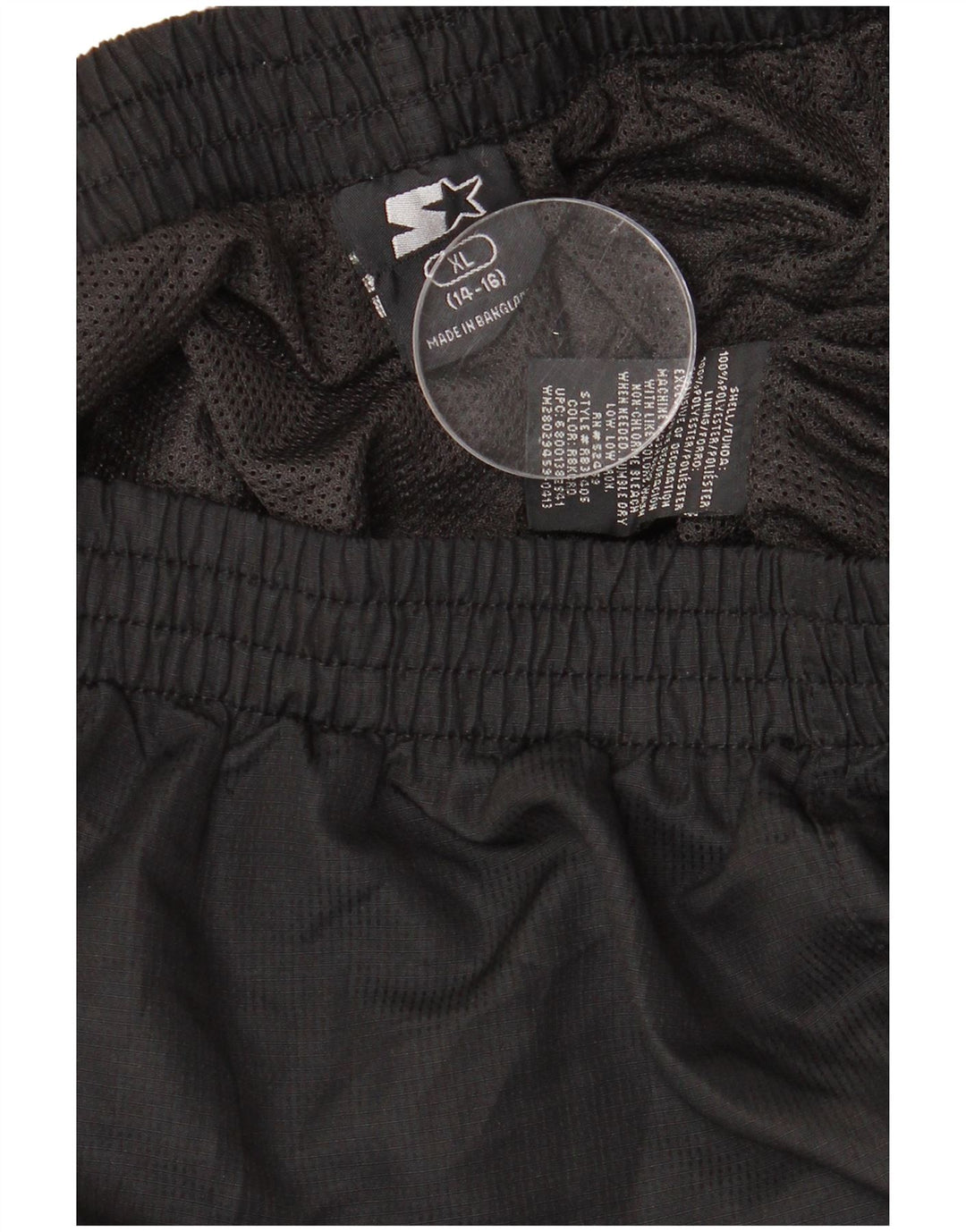 Starter Boys αθλητική φόρμα παντελόνι 14-15 ετών XL μαύρο χρώμα πολυεστέρα