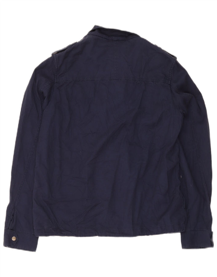 Fat Face Γυναικείο Military Utility Jacket UK 10 Small Navy Blue Lyocell