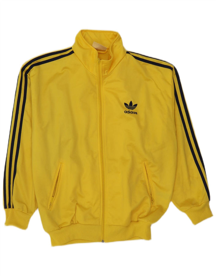 Ανδρική φόρμα Adidas Top Jacket UK 36/38 Small Yellow Polyester