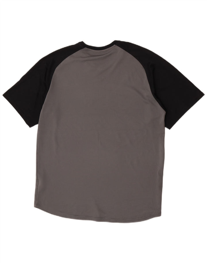 Ανδρικό T-shirt Nike Dri Fit Top XL Grey Colourblock Polyester