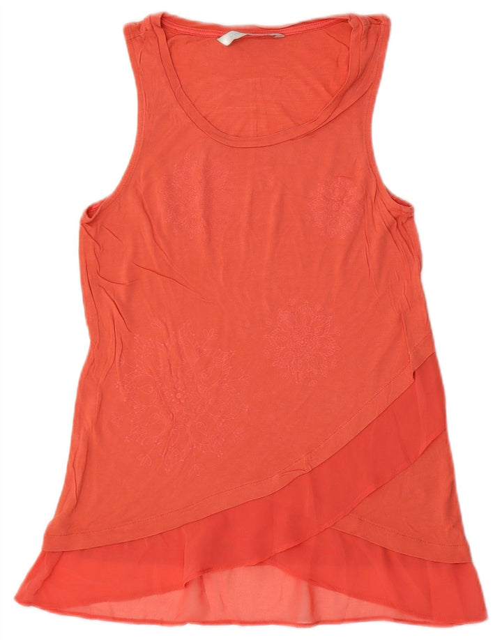 Γυναικεία αμάνικη μπλούζα Desigual Top UK 10 Small Pink Paisley