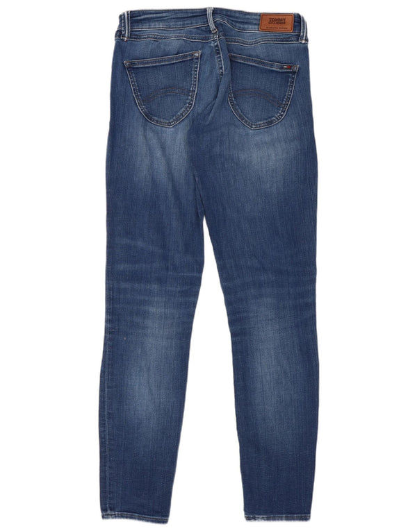 Tommy Hilfiger Γυναικεία Sophie Low Waist Skinny Jeans W27 L30 Μπλε βαμβακερό