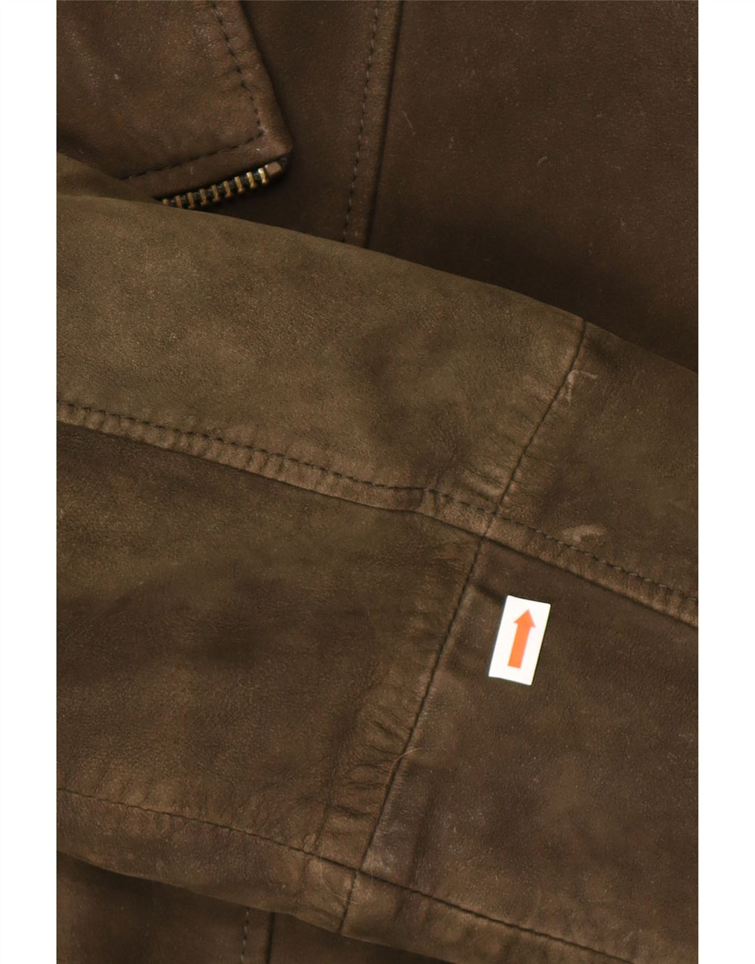 Ανδρικό Suede Jacket Scotch & Soda UK 40 Large Khaki Leather